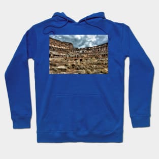 Inside The Colosseum, Rome Hoodie